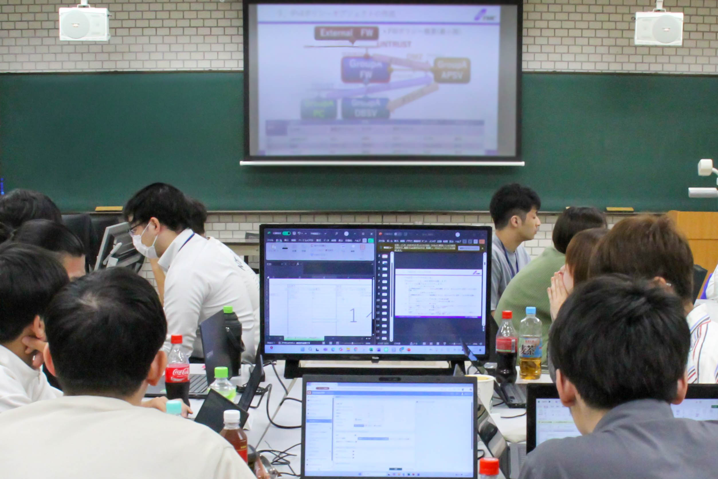 演習の様子②