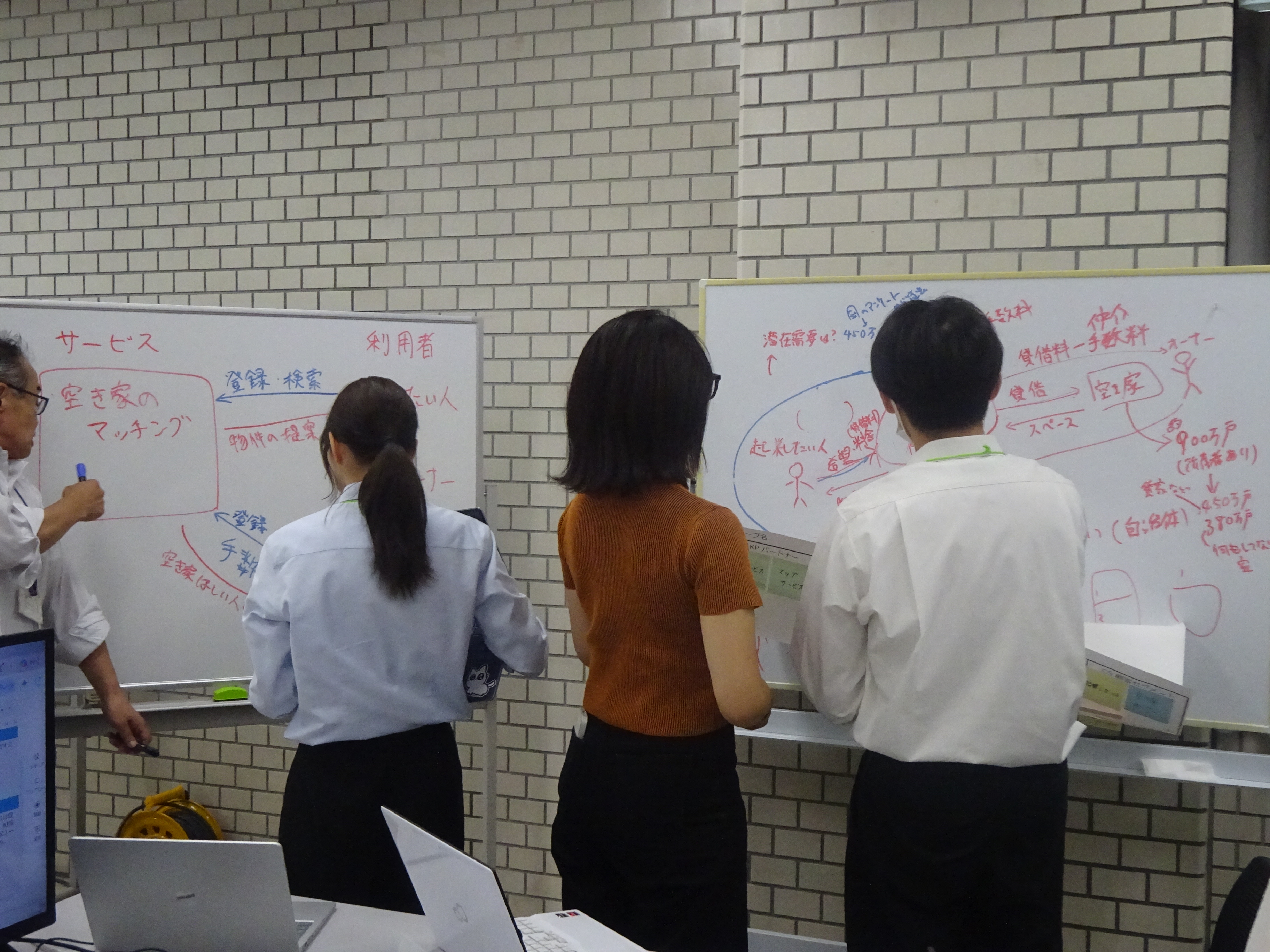 演習中